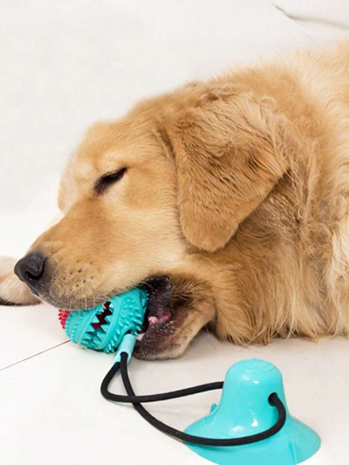 Interactive Silicone Suction Cup Dog Toy