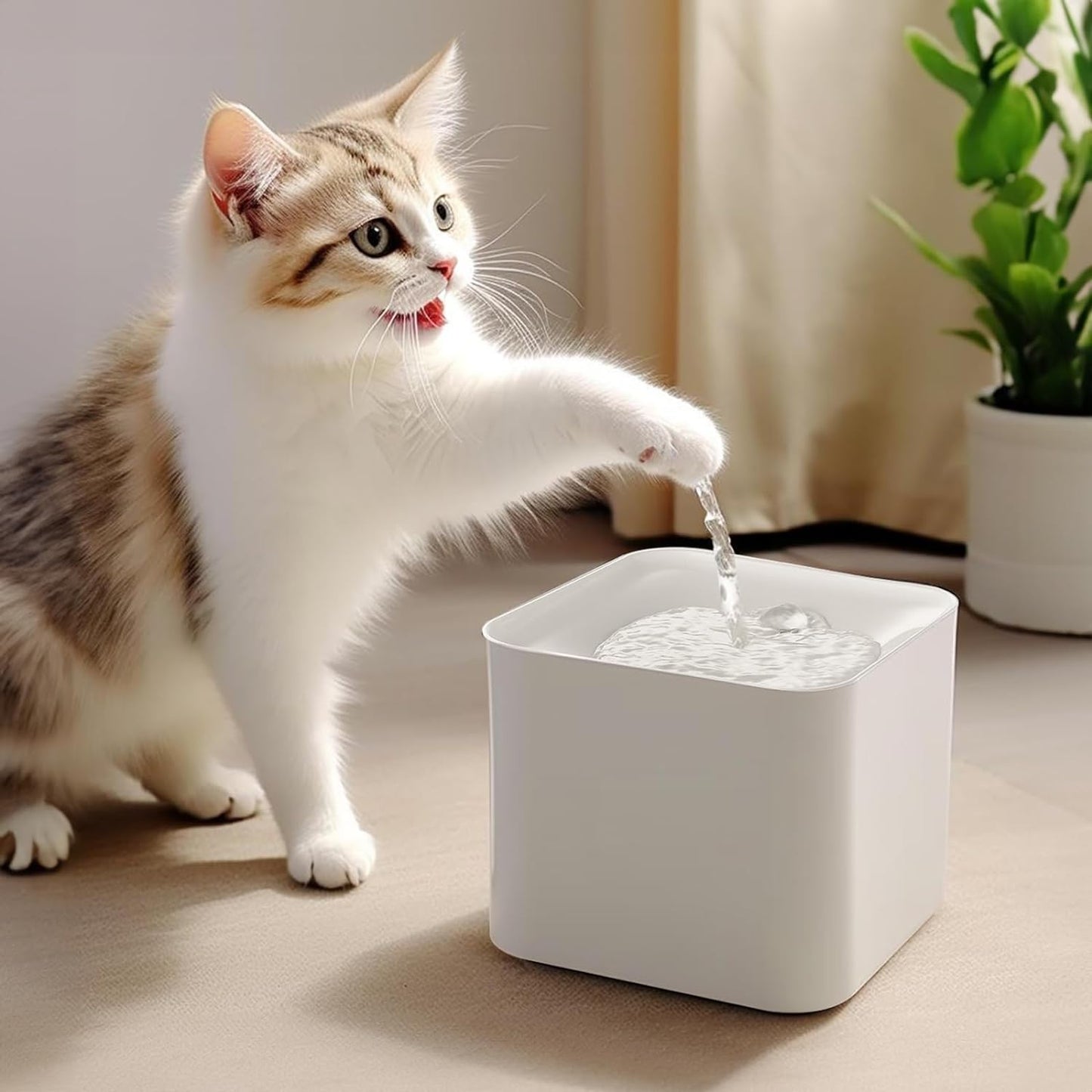 Aqua Stream Automatic Cat Water Fountain