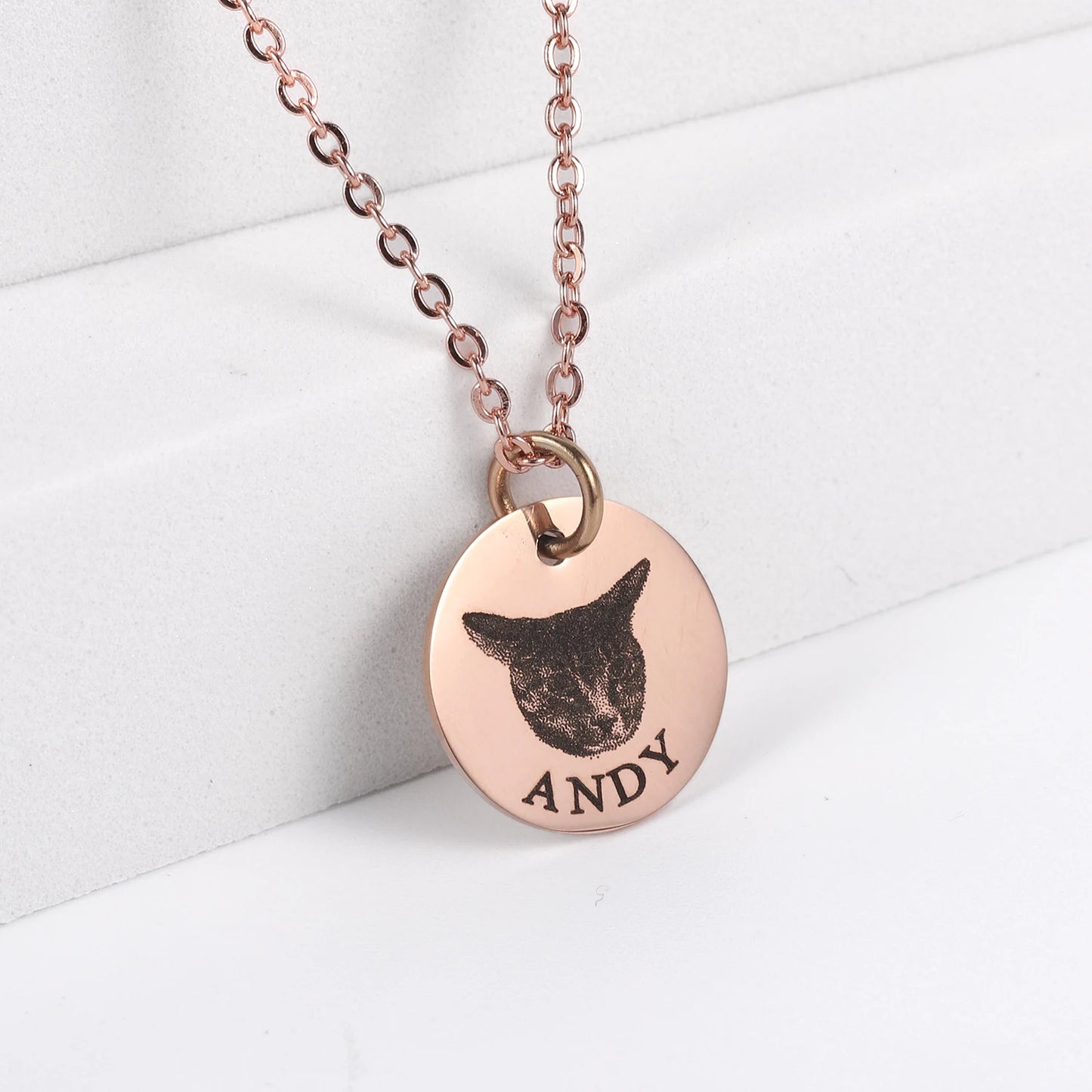 Personalized Pet Photo Necklace