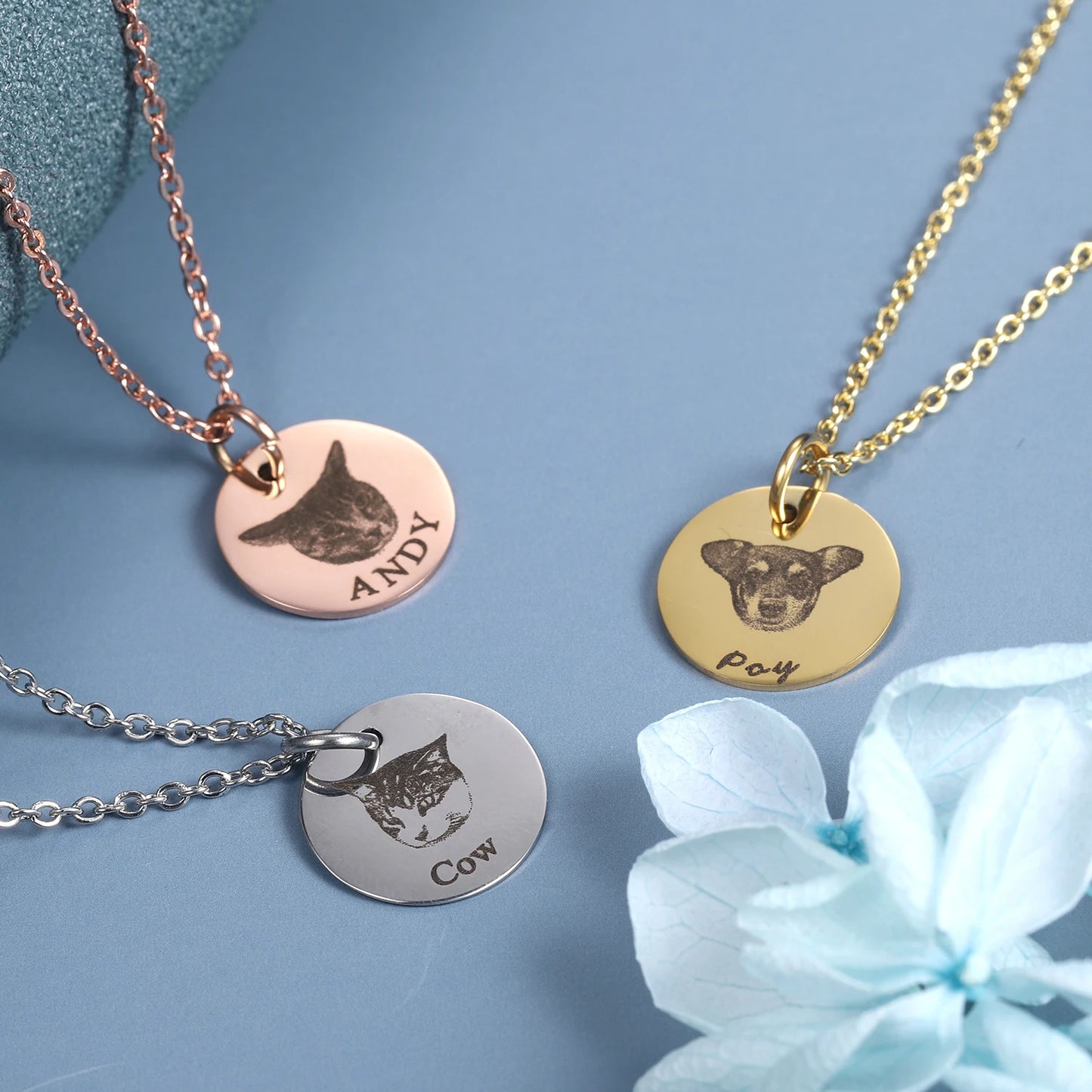 Personalized Pet Photo Necklace