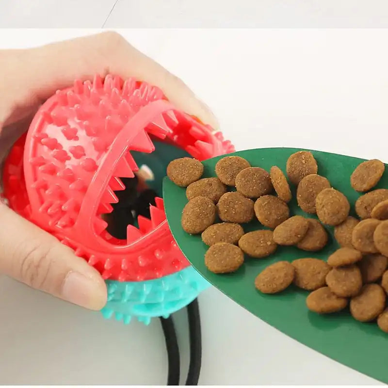 Interactive Silicone Suction Cup Dog Toy