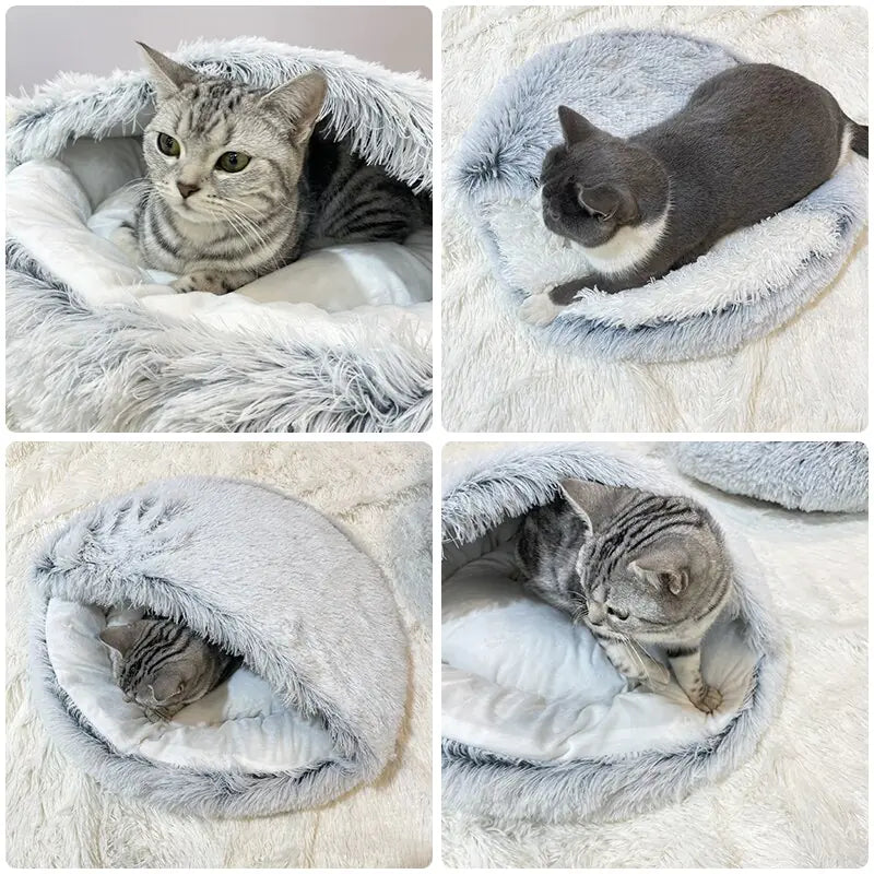 The purrfect Haven Calming Cozy Nest